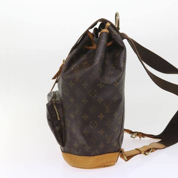 LOUIS VUITTON Monogram Montsouris GM Backpack M51135 LV Auth 55075 - Picture 3 of 16